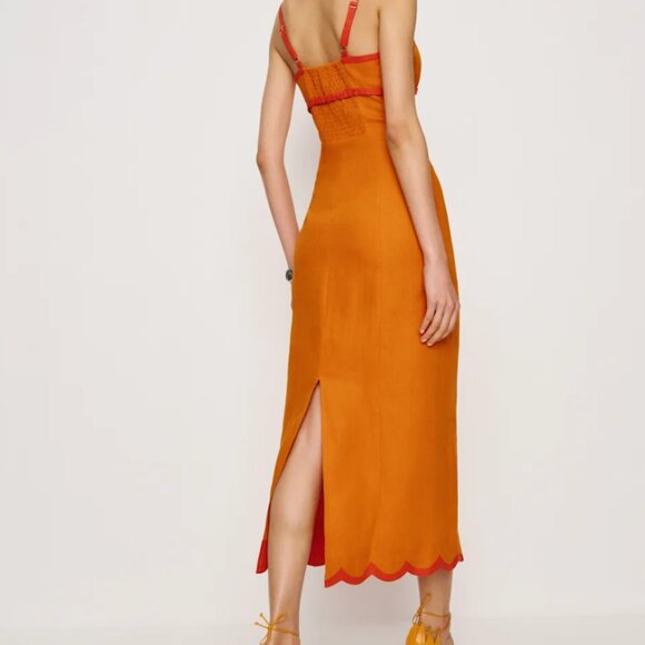 Reformation Sara Linen Dress - Picture 3 of 4